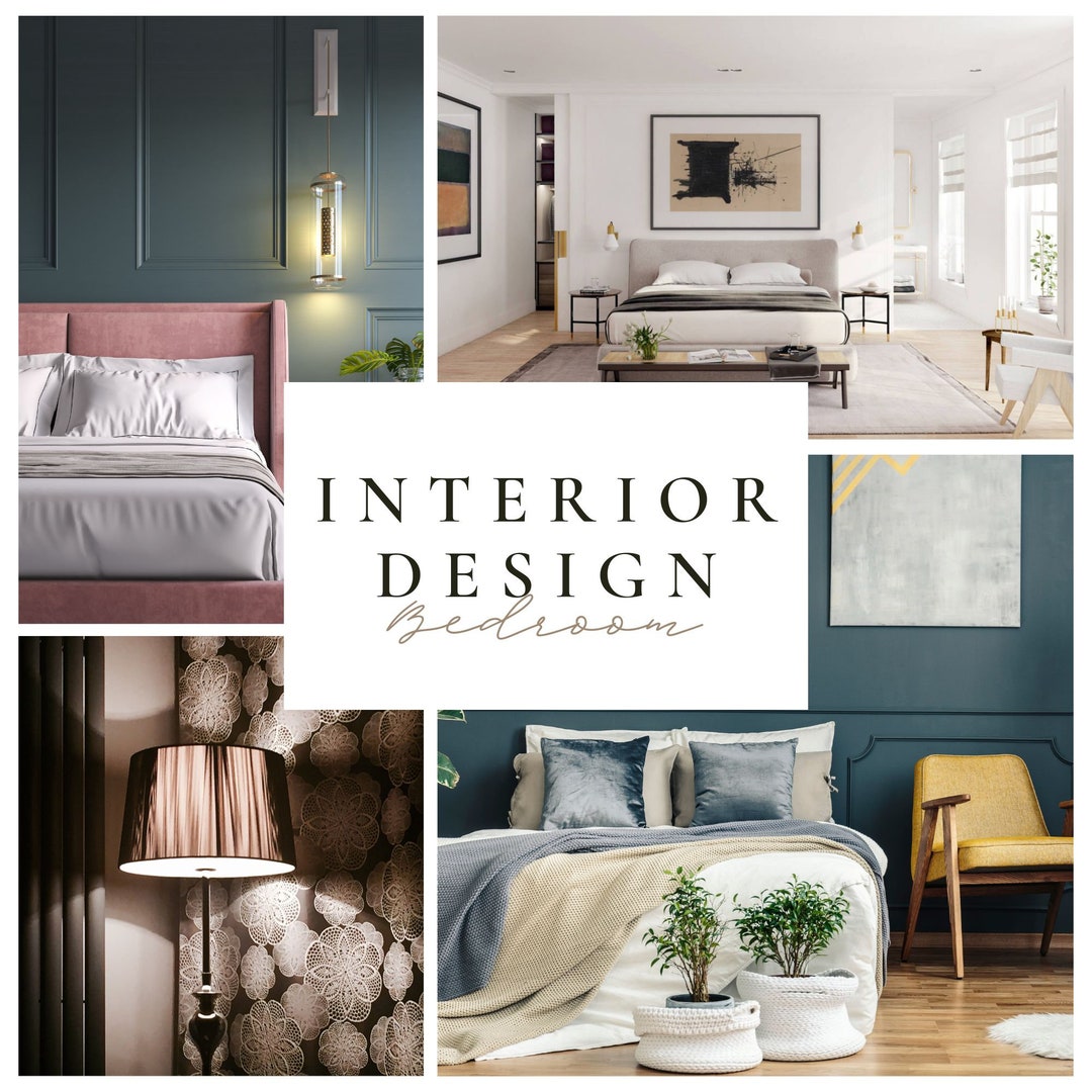 Virtual Interior Design for Bedroom | Design Concept | Mood Boards ...