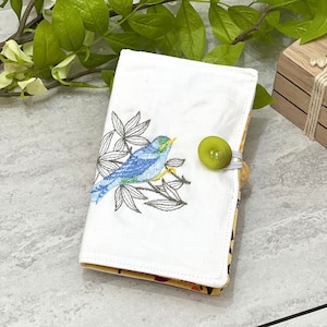 Cartera de bolsa de té, soporte de bolsa de té, regalo para amantes del té, organizador de bolsas de té, regalo de fiesta de té, regalo para amantes de las aves, regalo para el 60 cumpleaños