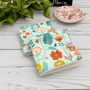 Organizador de pendientes pequeño hecho a mano, organizador de pendientes, almacenamiento de joyas para niñas, billetera para pendientes, regalo para madres y abuelas.