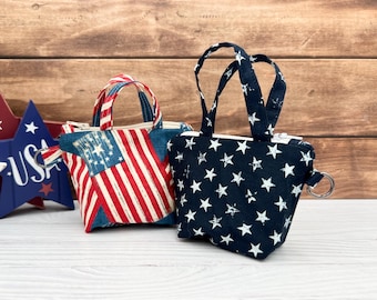 Mini bolso tote, mini bolso de mano con forma de barco, funda para AirPods, mini monedero, cartera llavero, colgante para bolso
