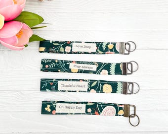 Personalized Hug in a box, pocket hug, positive cottagecore Wrist lanyard