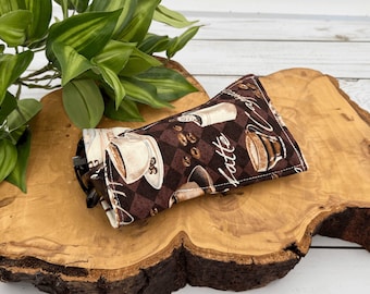 Glasses holder, sunglasses case, eyeglasses holder, Soft glasses case, fabric glasses sleeve, reading glasses case