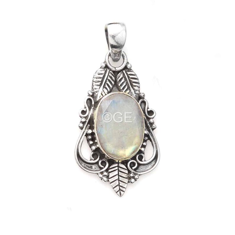 February Birthstone Solid 925 Sterling Silver Leaf Design Necklace Pendant Natural Amethyst Gemstone Pendant New Design Pedant jewelry