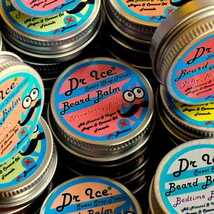 Beard Balm and Stubble Softener- Vegan - Sweet Shop Scents