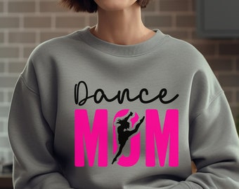 Dance Mom Sweatshirt | Dance More | Dance Crewneck Sweatshirt, African American Dancer, Black Female Dancer