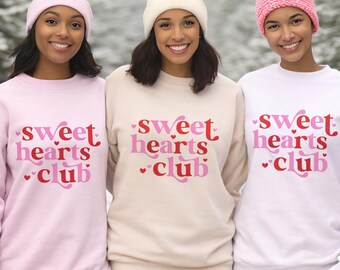スウィートハーツクラブ バレンタイン スウェットシャツ | バレンタインデー スウィートハート シャツ