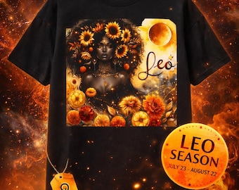 獅子座Tシャツ | 大胆で輝かしく、そして堂々と獅子座を表現