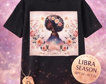 天秤座Tシャツ｜優雅なバランスと天上の美しさ