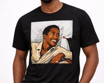 レトロソウルミュージック カートゥーンTシャツ | クラシックR&BレジェンドグラフィックTシャツ