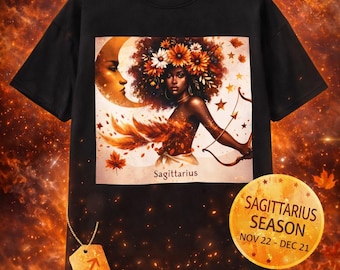 射手座Tシャツ｜自由奔放な火と天の力