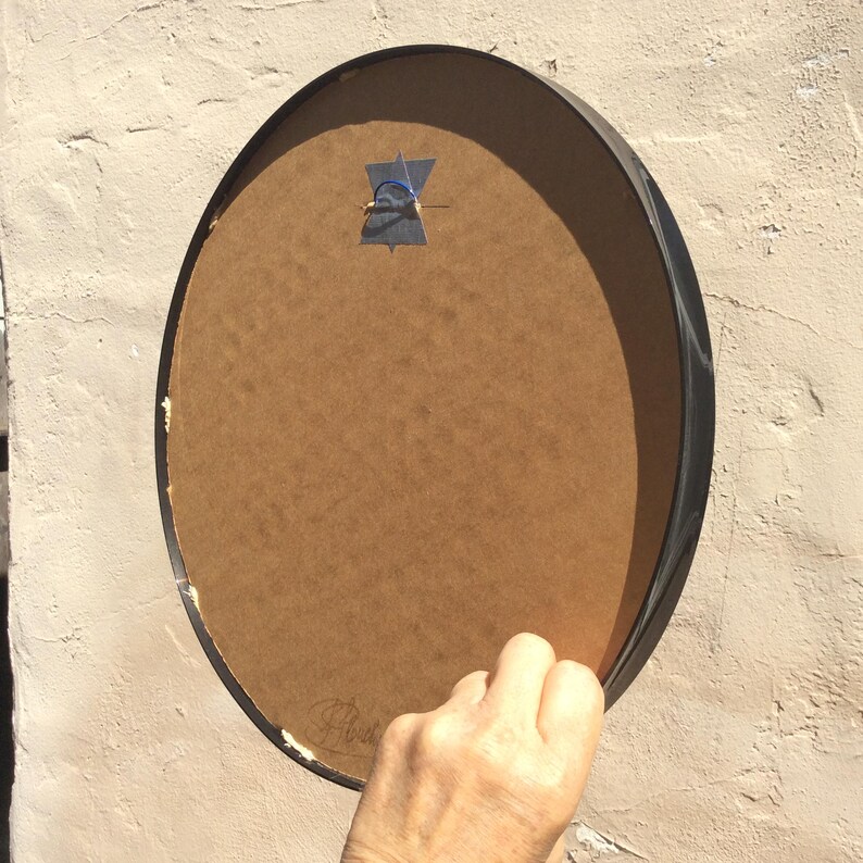 I Made America Great, en poster rond encadré Etsy France