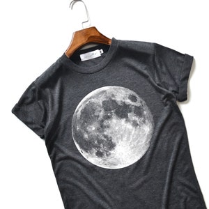 Super moon T-Shirts Moon T-Shirt Full Moon Top High Quality Super Soft Unisex