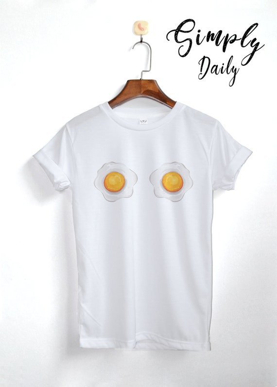 Fried Egg Breakfast Chest Mens Tank Top Shirt