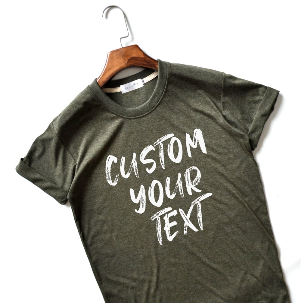 Custom Shirt Design Shirt Customization Shirt Funny Tshirts Etsy UK