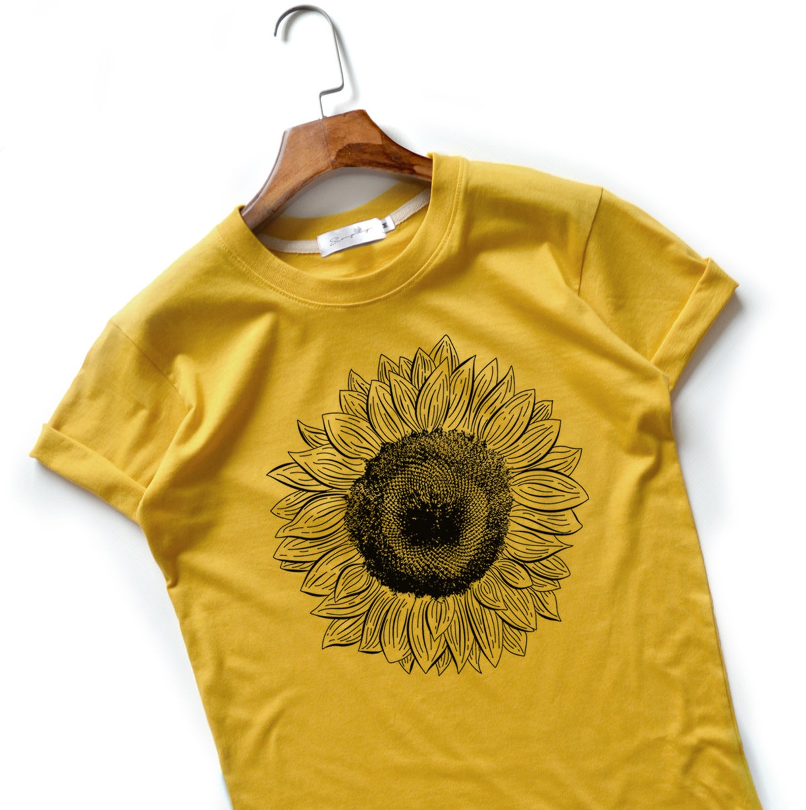 Sunflower Shirt sunflower design Shirt flower shirt Clothing Etsy