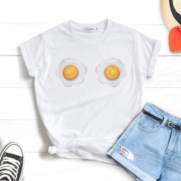 Boob Fried Eggs Etsy