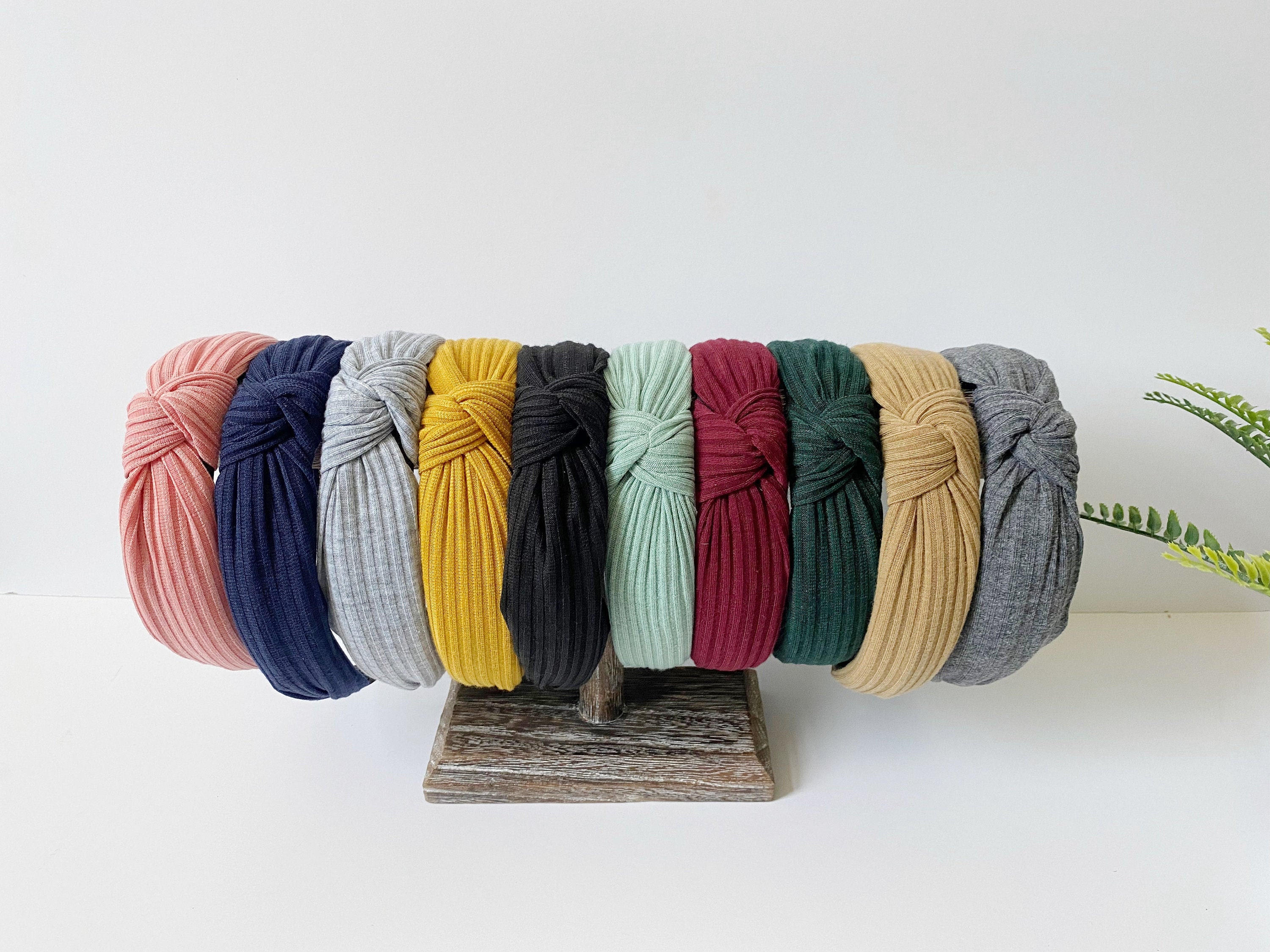Jersey Knit knot Cotton headband for women | Cotton knotted headband …