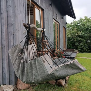 hammock, hanging chair. Mistrain with beige