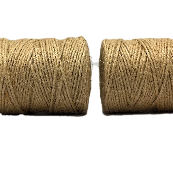 AAYU Jute burlap twine for garden Pack | Heavy Duty Natural Rope DIY, Arts\Crafts, Gift Wrapping, Bundling, Garden hanger Strings