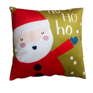 AAYU Decorative Christmas Pillow Covers, Christmas Lover gift, Sofa pillow cover, Throw Velvet Pillow for Xmas, Gift for Her, Cushion Cover image 6