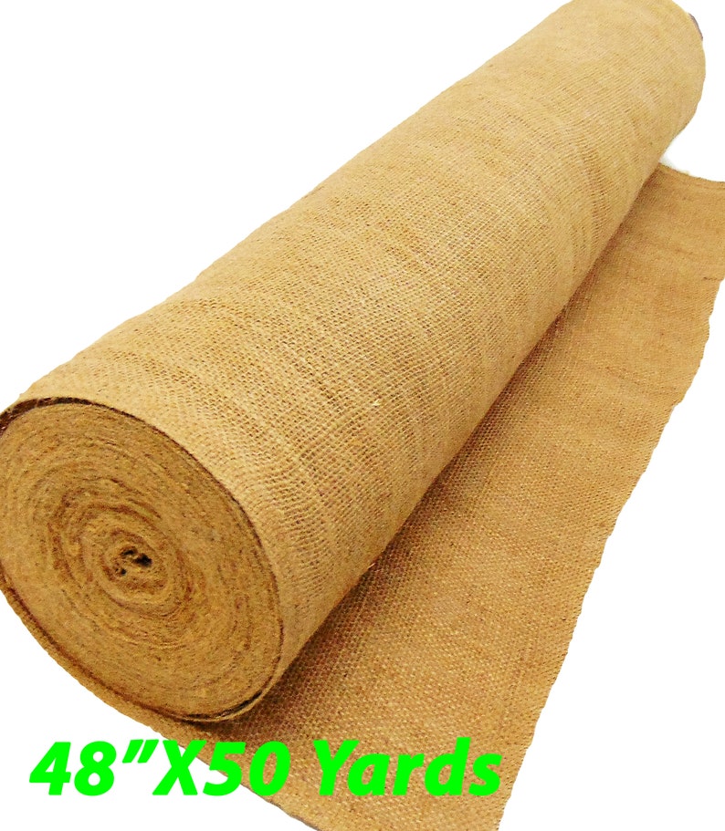 Burlap Wedding Aisle Runner Tight Weave Jute Fabric for Etsy