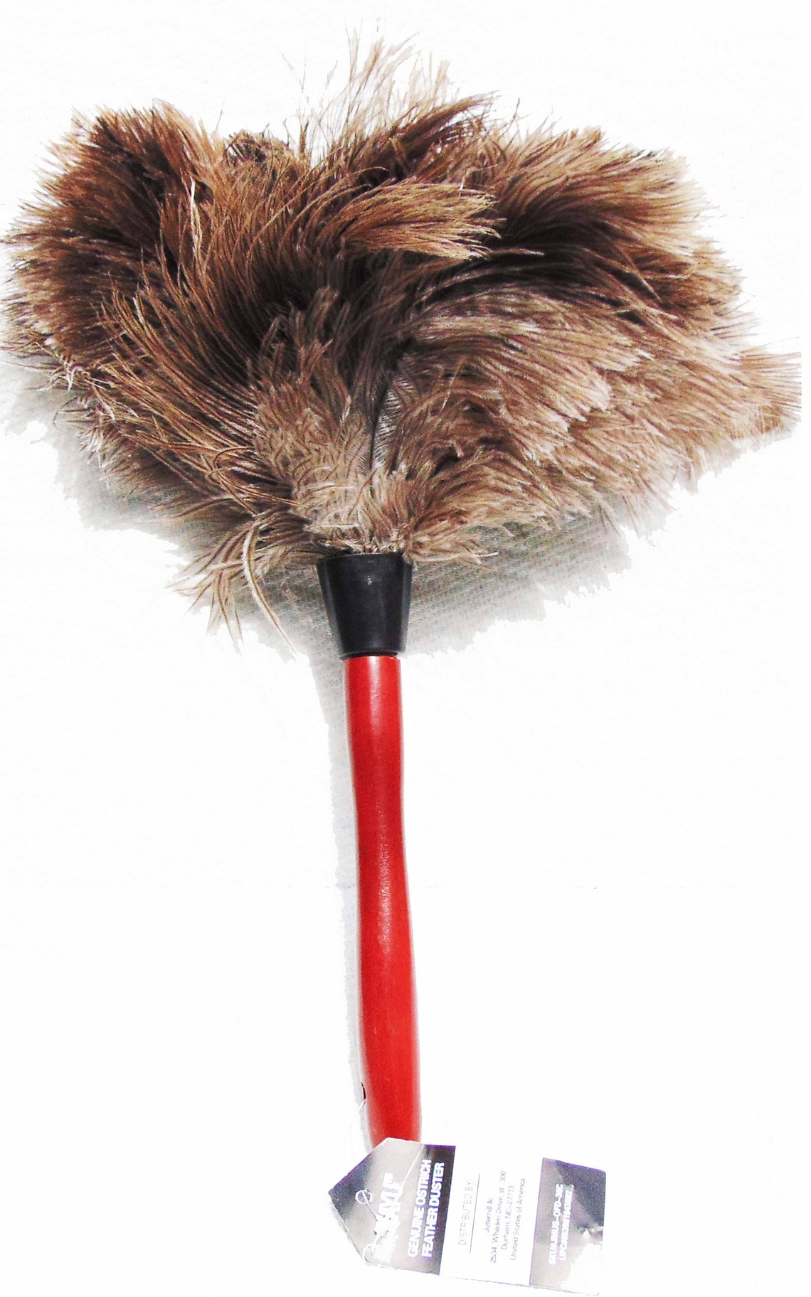 AAYU Ostrich Feather Duster With Long Wooden Handle Natural Etsy