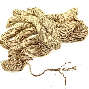 30 Feet Packing String Twine Heavy Duty, 4Ply 6mm Decoration Jute Twine  Durable Thick Garden Twine Rope Best Arts Crafts Decor Gift Wrapping Twine