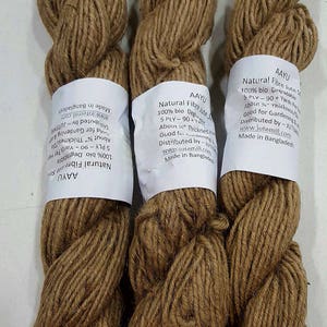 200 ft hank Jute Rope 5 Ply, Jute burlap Rope Twine, Natural Jute, Twine Rope for tomato, Twining tie string, Vine support cord, image 3