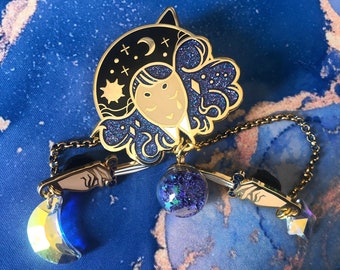 Cosmic Witch Pin Set