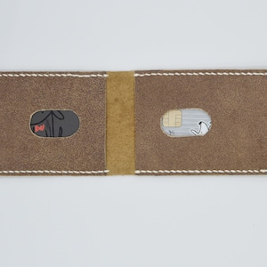JIMOI ‧ Card koffer met open en neer