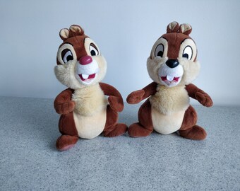 DISNEY PLUSH DOLL BEANS COLLECTION CHIP N DALE CLARICE TA24696