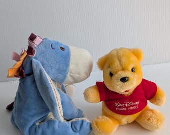 Peluches coleccionables de Winnie the Pooh y Eeyore - Muñecos extra suaves