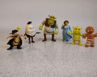Shrek Cake Topper Etsy