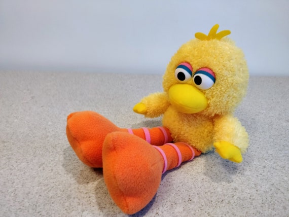 vintage big bird stuffed animal