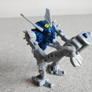 Collectible Lego Bionicle Toa Gali Gray Toy/ Old and Rare Toa Gali Articulated Figure/Collectible LEGO Bionicle Toa Gali