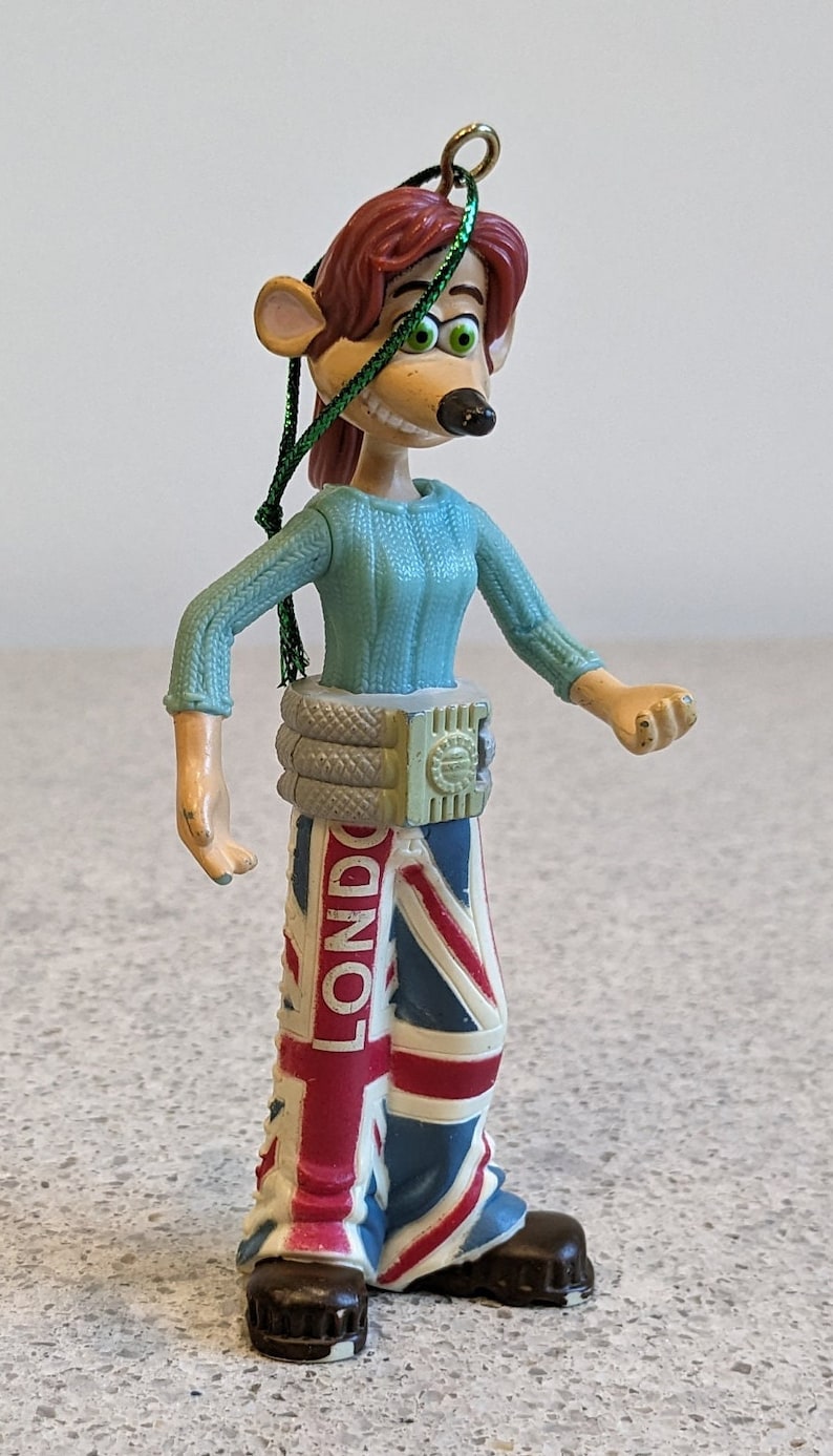 Flushed Away Rita Rat Mouse 5 Inch Tall/rita Malone Christmas Etsy UK