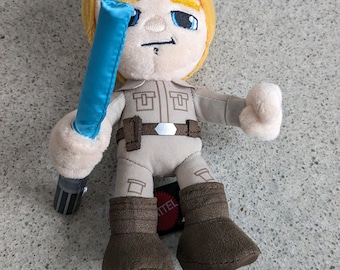 Star Wars Luke Skywalker Plush Disney Mattel/Luke Skywalker Plush Doll With Light Sabre Toy