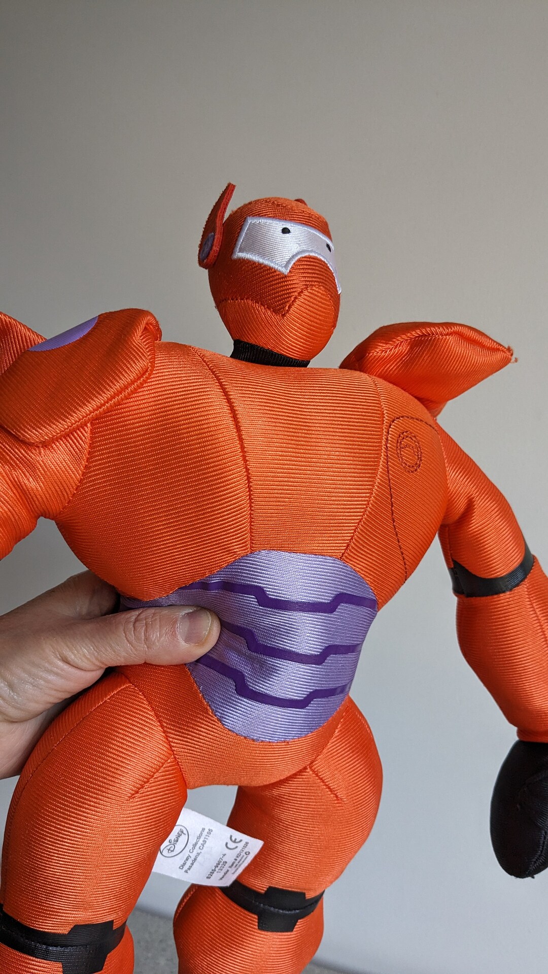 Collectible Disney Big Hero 6 Baymax Robot Orange Fluying Toy 15 Inch ...