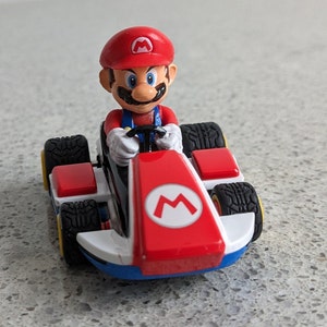 Collectible Mario Kart Car Racing Vehicle