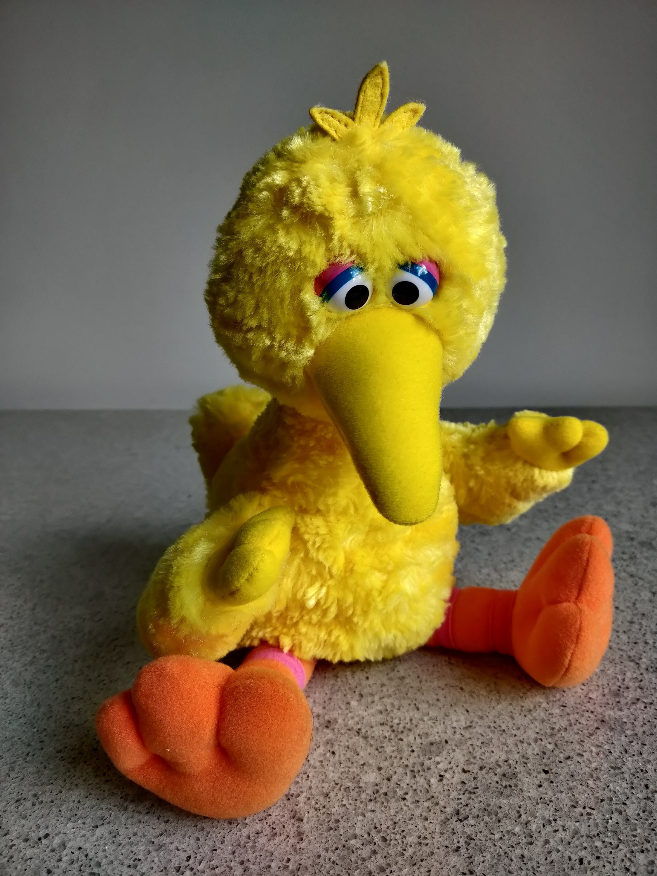 Sitting Big Bird Plush Stuffed Toy Muppet Sesame Street - Etsy UK