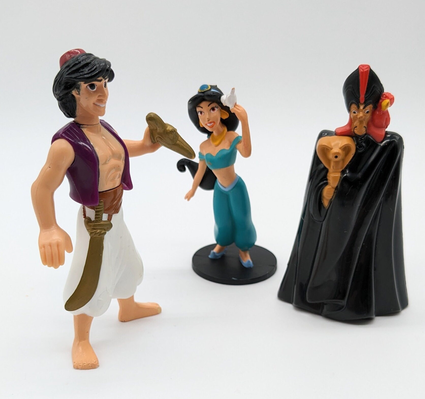Set of 3 Aladdin Disney Plastic Figures/set of 3 Aladdin PVC Cake ...