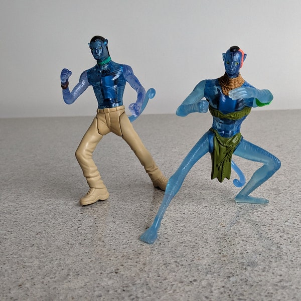 Vintage Collectible Figures from Avatar Movie /Avatar Direhorse Figure/Tsu Tey Figure /Avatar Direhorse or Tsu Tey Cake Topper