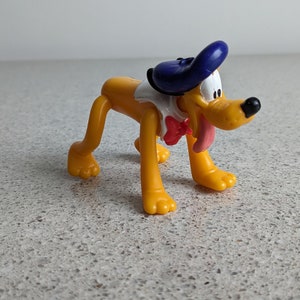 Collectible Vintage Disney Pluto Plastic Action Figure/PVC Pluto PVC Cake Topper/ Pluto Cake Decoration