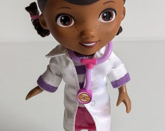 Disney Doc McStuffins Plastic Doll with Stethoscope Action Figure/Disney Doc McStuffins Plastic Christmas Decoration