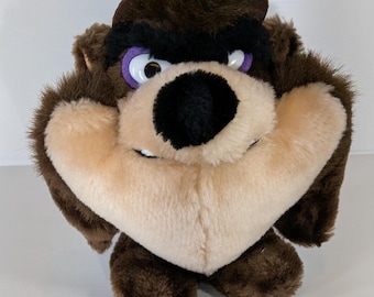 VTG Tasmanian Devil Plush Stuffed Plush Toy 1993/TAZ Tasmanian Devil 24 K Company Looney Tunes Plush Doll