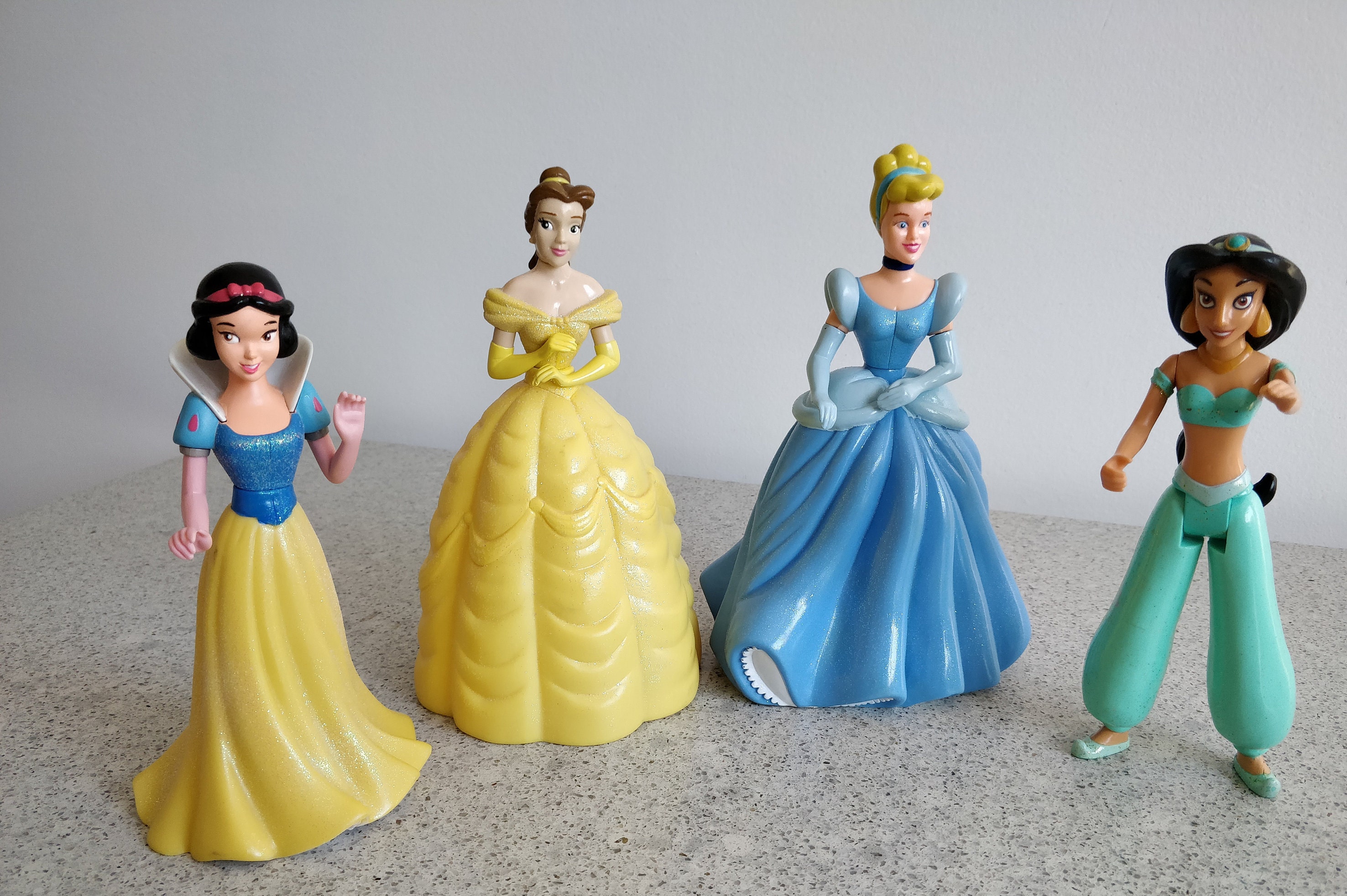 Figurines daction en plastique Princesse Disney de collection