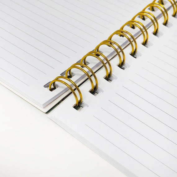 Rose Gold And Burgundy Composition Notebook - Large Ruled