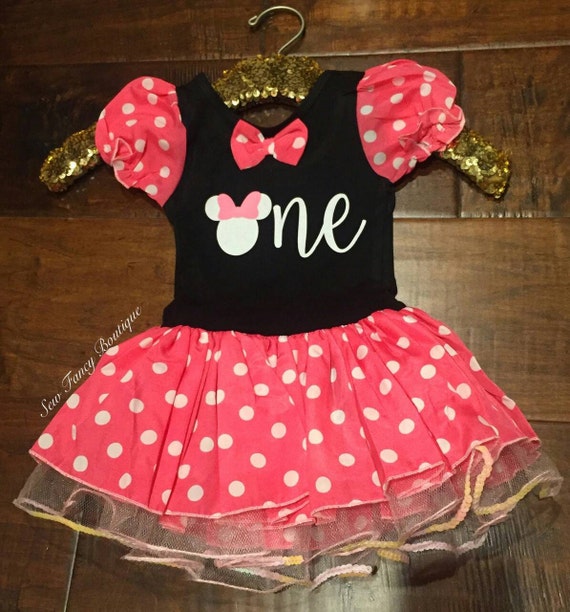 minnie birthday dress