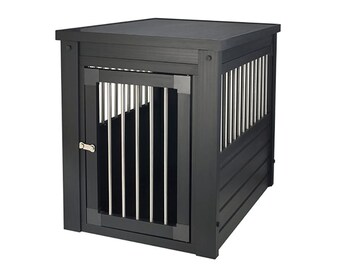 frontgate dog crate end table