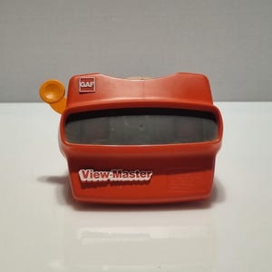 Vintage 1980&#39;s View-Master Viewfinder, GAF Viewfinder, 15 Circle Reels Included, Retro Toy, Collector&#39;s Item, Working Condition